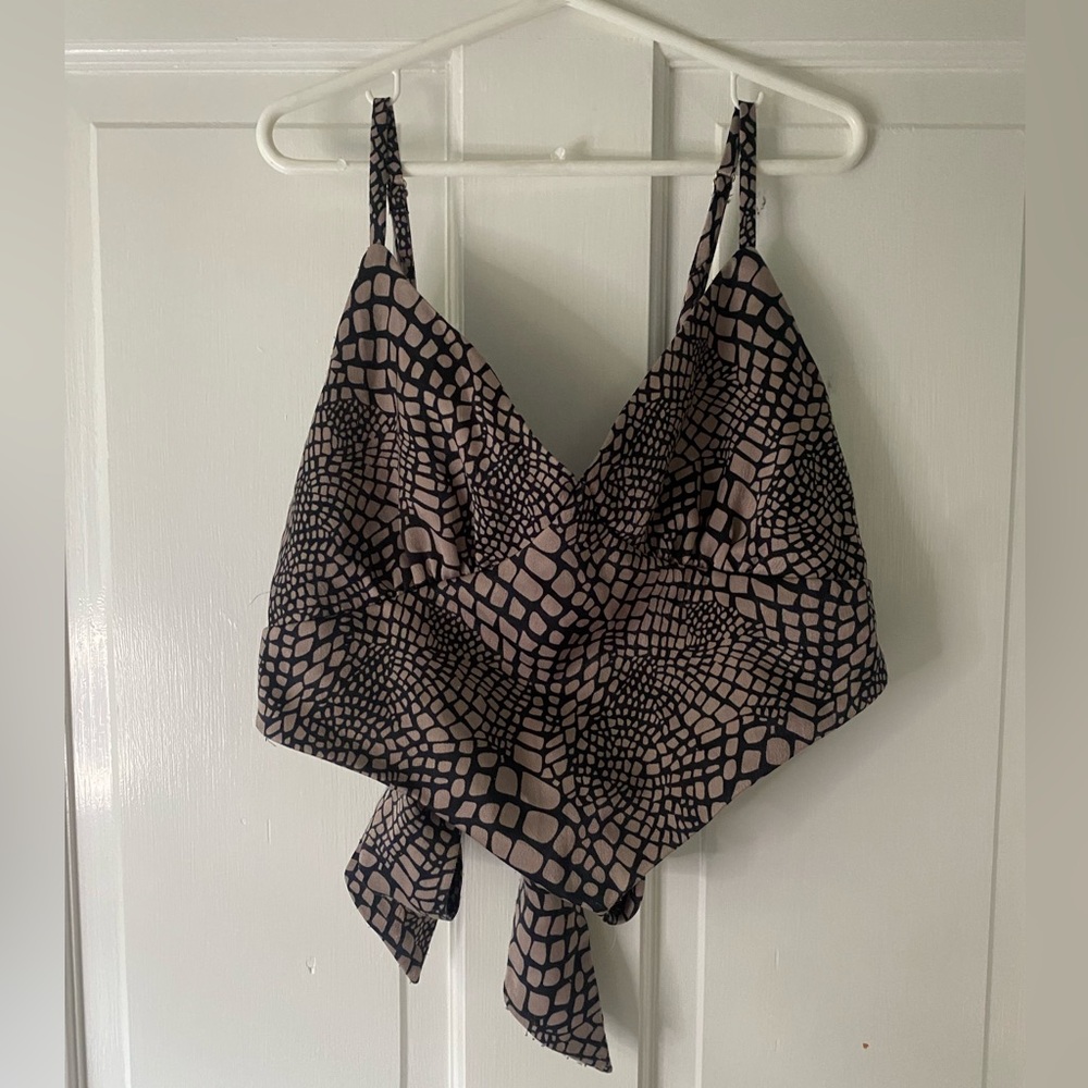 forever 21 tie back tank